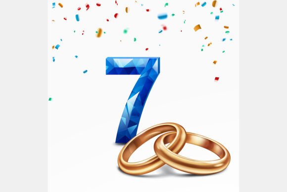 Celebrate Seven Years: A Golden Anniversary Design