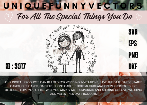 Charming Vectors for Lasting Love Stories
