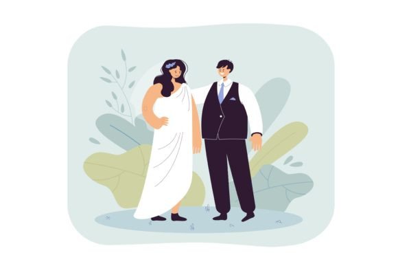 Timeless Greek Wedding Illustrations for Modern Designers