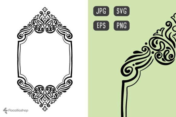 Wedding Frame #119: A Versatile Vector Set for Elegant Design